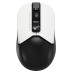 Мышь A4Tech Fstyler FG12 Panda белый/черный оптическая (1200dpi) беспроводная USB (3but)