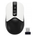 Мышь A4Tech Fstyler FG12S Panda белый/черный оптическая (1200dpi) silent беспроводная USB (3but)