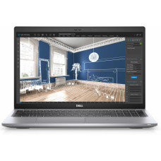 Ноутбук Dell Precision 3560 Core i7 1165G7 8Gb SSD512Gb NVIDIA Quadro T500 2Gb 15.6" WVA FHD (1920x1080) Windows 10 Professional grey WiFi BT Cam