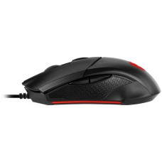Мышь MSI Clutch GM08 черный оптическая (4200dpi) USB2.0 (6but)