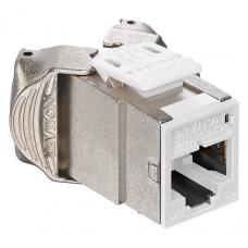 Модуль Brand-Rex Atlas-X1 6ASJK-RW6 информ.RJ45 кат.6A FTP бел. (упак.:1шт)