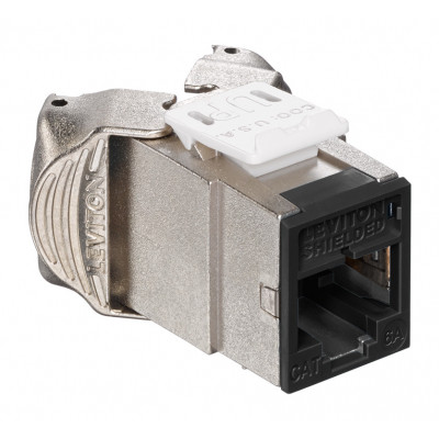 Модуль Brand-Rex Atlas-X1 6ASJK-RE6 информ.RJ45 кат.6A FTP черн. (упак.:1шт)