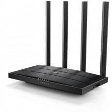 Роутер беспроводной TP-Link Archer C6U AC1200 10/100/1000BASE-TX/4G ready черный