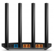 Роутер беспроводной TP-Link Archer C6U AC1200 10/100/1000BASE-TX/4G ready черный