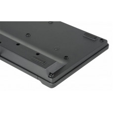Клавиатура Оклик 530S черный USB slim Multimedia