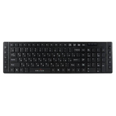 Клавиатура Оклик 530S черный USB slim Multimedia