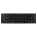 Клавиатура Оклик 530S черный USB slim Multimedia