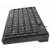 Клавиатура Оклик 530S черный USB slim Multimedia