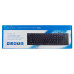 Клавиатура Оклик 530S черный USB slim Multimedia