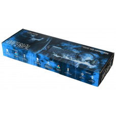 Комплект Оклик HS-HKM100G IMPERIAL (клавиатура, мышь, гарнитура) черный (489352)