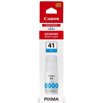 Картридж струйный Canon GI-41C 4543C001 синий (70мл) для Canon Pixma G3460