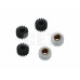 Комплект шестерен блока проявки для RICOH Aficio 1015/1018 (B0393062 (2 шт.), B0393245 (2 шт.), B0393060 (1 шт)), JPN