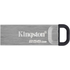 Флеш Диск Kingston 256Gb DataTraveler Kyson DTKN/256GB USB3.1 серебристый/черный