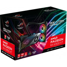 Видеокарта Asus PCI-E 4.0 ROG-STRIX-LC-RX6900XT-T16G-GAMING AMD Radeon RX 6900XT 16384Mb 256 GDDR6 2375/16000 HDMIx1 DPx2 Type-Cx1 HDCP Ret