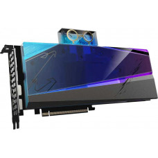 Видеокарта Gigabyte PCI-E 4.0 GV-R69XTAORUSX WB-16GD AMD Radeon RX 6900XT 16384Mb 256 GDDR6 2250/16000 HDMIx2 DPx2 HDCP Ret