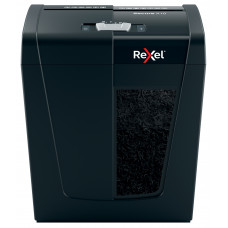 Шредер Rexel Secure X10 EU черный (секр.P-4) фрагменты 10лист. 18лтр. скрепки скобы