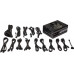 Блок питания Corsair ATX 1200W HX1200 80+ platinum (24+4+4pin) APFC 135mm fan 20xSATA Cab Manag RTL