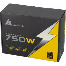 Блок питания LinkWorld ATX 750W LW-750B 80+ bronze 24+2x(4+4) pin APFC 120mm fan 5xSATA RTL