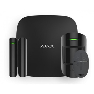 Комплект беспроводной сигнализации Ajax Ajax StarterKit Plus Черный