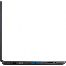 Acer TravelMate P2 TMP215-52-32WA  15.6"(1920x1080 (матовый))/Intel Core i3 10110U(2.1Ghz)/4096Mb/256SSDGb/noDVD/Int:Intel HD/Cam/BT/WiFi/war 3y/1.8kg/Black/DOS + HDD upgrade kit, Fingerprint reader