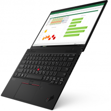 Ноутбук Lenovo ThinkPad X1 Nano G1 T Core i5 1130G7 16Gb SSD512Gb Intel Iris Xe graphics 13" IPS 2K (2160x1350) 4G Windows 10 Professional 64 black WiFi BT Cam