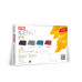 STM Laptop Cooling IP5 Blue (15,6", 1x(160x160), 2xUSB, 4 LED backlight, Black plastic+metal mech)
