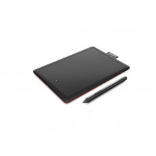 Графический планшет Wacom One by Small USB черный/красный