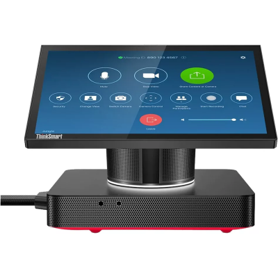 Lenovo ThinkSmart Hub for  Microsoft Teams, 10.1" Touch Display, Speakers/Mic, WiFi/BT, HDMI-in/2xHDMI-out/3xUSB-A/1xUSB-C/1xRJ45, Microsoft Teams Rooms, 3yr Premier Support