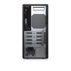 Dell Vostro 3888 MT Pentium Gold G6400(4.0Ghz)/ 4GB/1TB/DVD-RW/UHD 610/BT/WiFi/MCR/1y NBD/black/Linux