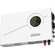 UPS POWERMAN Smart 500 INV, linear-interactive, 500VA/300W, 140-275V, 2 eurosockets, external battery 12V from 18Ah to 200Ah (not included), charging current 10A, LCD display, hinged, 410mm x 268mm x 70mm, 7.74kg.
