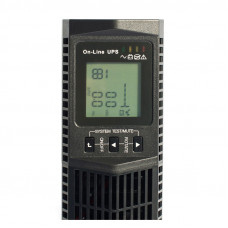 SKAT-UPS 1000 Vers.V RACK UPS 220V 12V 6A DC 24V 5A AC 800W 2АКБ external On-Line sine wave