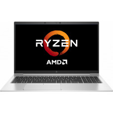 Ноутбук HP EliteBook 855 G8 Ryzen 5 Pro 5650U 8Gb SSD256Gb AMD Radeon 15.6" IPS UWVA FHD (1920x1080) Windows 10 Professional 64 silver WiFi BT Cam