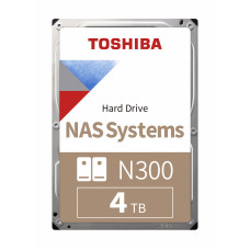 Жесткий диск Toshiba SATA-III 4Tb HDWG440EZSTA NAS N300 (7200rpm) 256Mb 3.5" Rtl