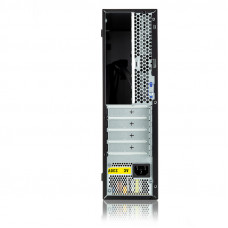Foxline FL-1001 mATX case, black, w/PSU TFX 300W, w/2xUSB2.0+2xUSB3.0, w/1xcombo audio, w/pwr cord, w/ 8cm FAN