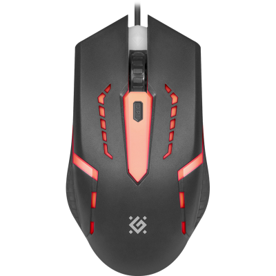 Defender Проводная оптическая мышь Flash MB-600L 7цветов,4кнопки,800-1200dpi