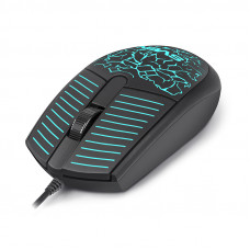 Мышь SVEN RX-70 чёрная (2+1кл. 1200DPI, подсветка,  каб. 1,5м, блист.)