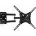 Кронштейн для телевизора Buro FL4 черный 14"-48" макс.15кг настенный поворотно-выдвижной и наклонный